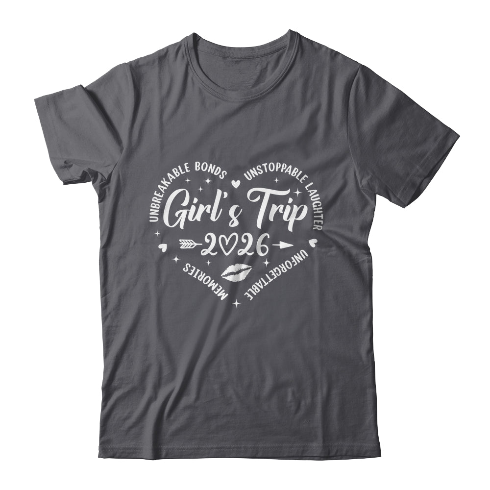 Girls Trip 2026 Weekend Vacation Matching Besties Womens Shirt & Tank Top | teecentury