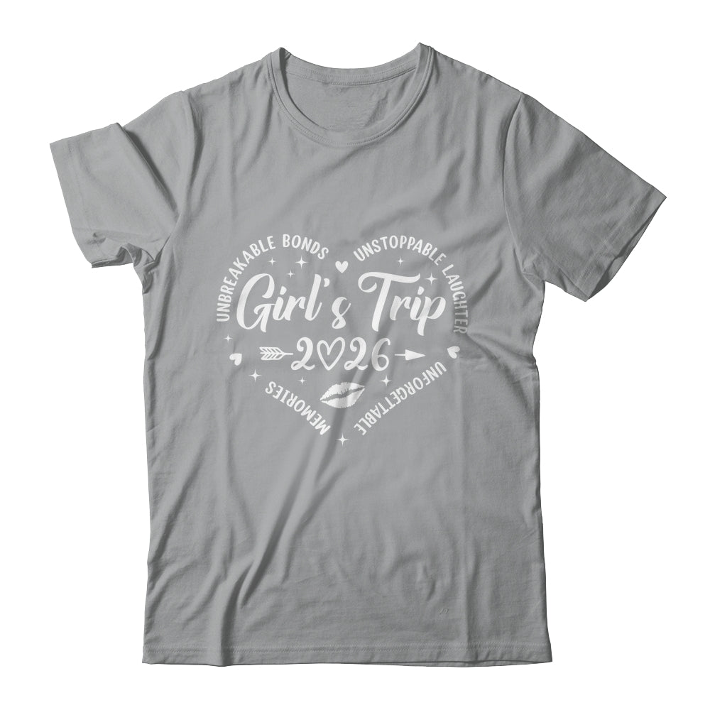 Girls Trip 2026 Weekend Vacation Matching Besties Womens Shirt & Tank Top | teecentury