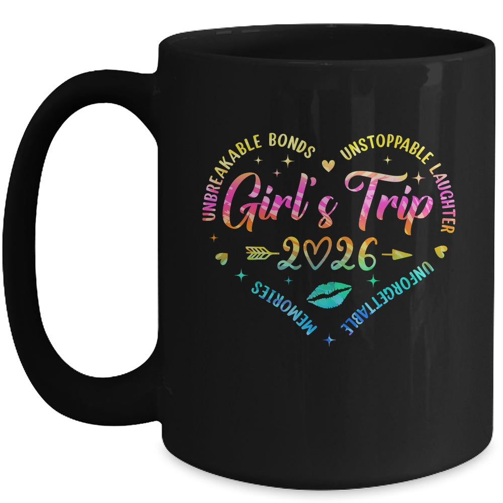 Girls Trip 2026 Womens Weekend Memories Vacation Matching Besties Mug | teecentury
