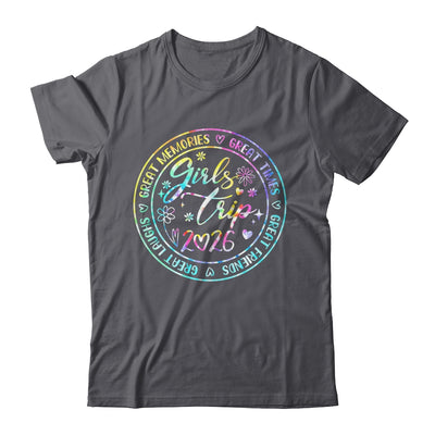Girls Trip 2026 Womens Weekend Vacation Matching Besties Shirt & Tank Top | teecentury
