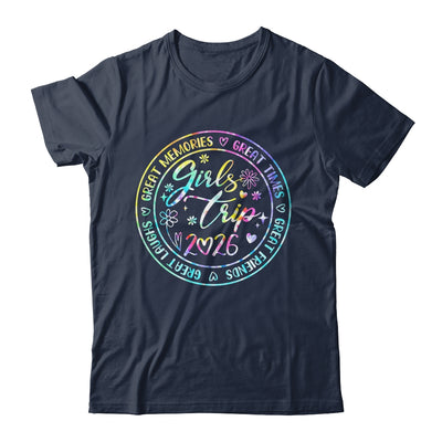 Girls Trip 2026 Womens Weekend Vacation Matching Besties Shirt & Tank Top | teecentury