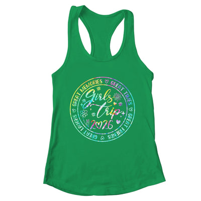 Girls Trip 2026 Womens Weekend Vacation Matching Besties Shirt & Tank Top | teecentury