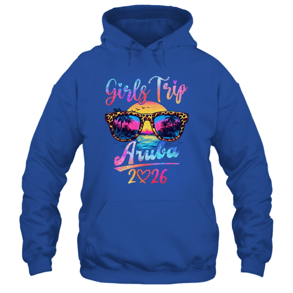 Girls Trip Aruba 2026 Matching Summer Vacation Women Shirt & Tank Top | teecentury