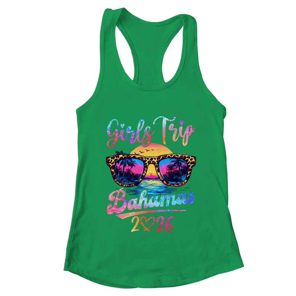 Girls Trip Bahamas 2026 Matching Summer Vacation Women Shirt & Tank Top | teecentury