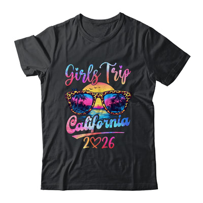 Girls Trip California 2026 Matching Summer Vacation Women Shirt & Tank Top | teecentury