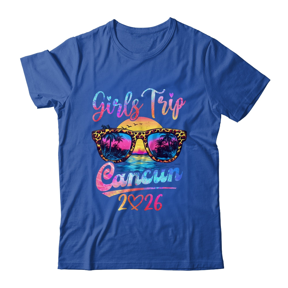 Girls Trip Cancun 2026 Matching Summer Vacation Women Shirt & Tank Top | teecentury