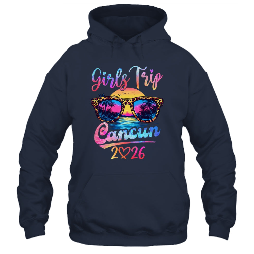 Girls Trip Cancun 2026 Matching Summer Vacation Women Shirt & Tank Top | teecentury