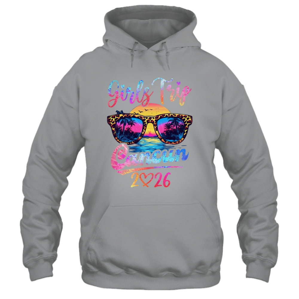 Girls Trip Cancun 2026 Matching Summer Vacation Women Shirt & Tank Top | teecentury