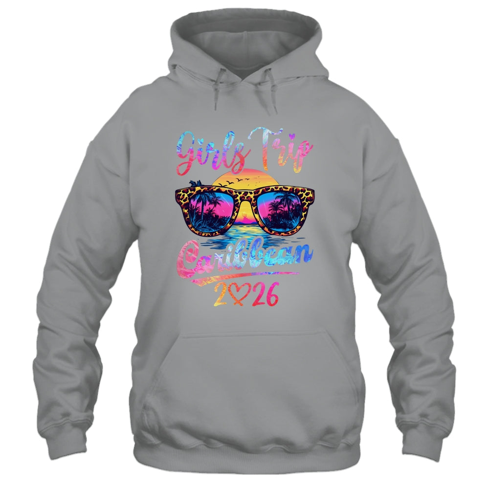 Girls Trip Caribbean 2026 Matching Summer Vacation Women Shirt & Tank Top | teecentury