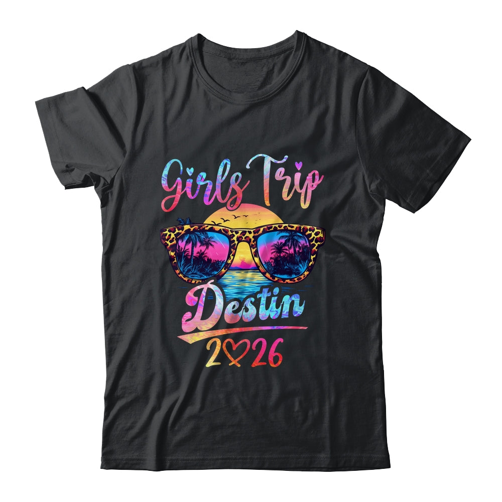 Girls Trip Destin 2026 Matching Summer Vacation Women Shirt & Tank Top | teecentury
