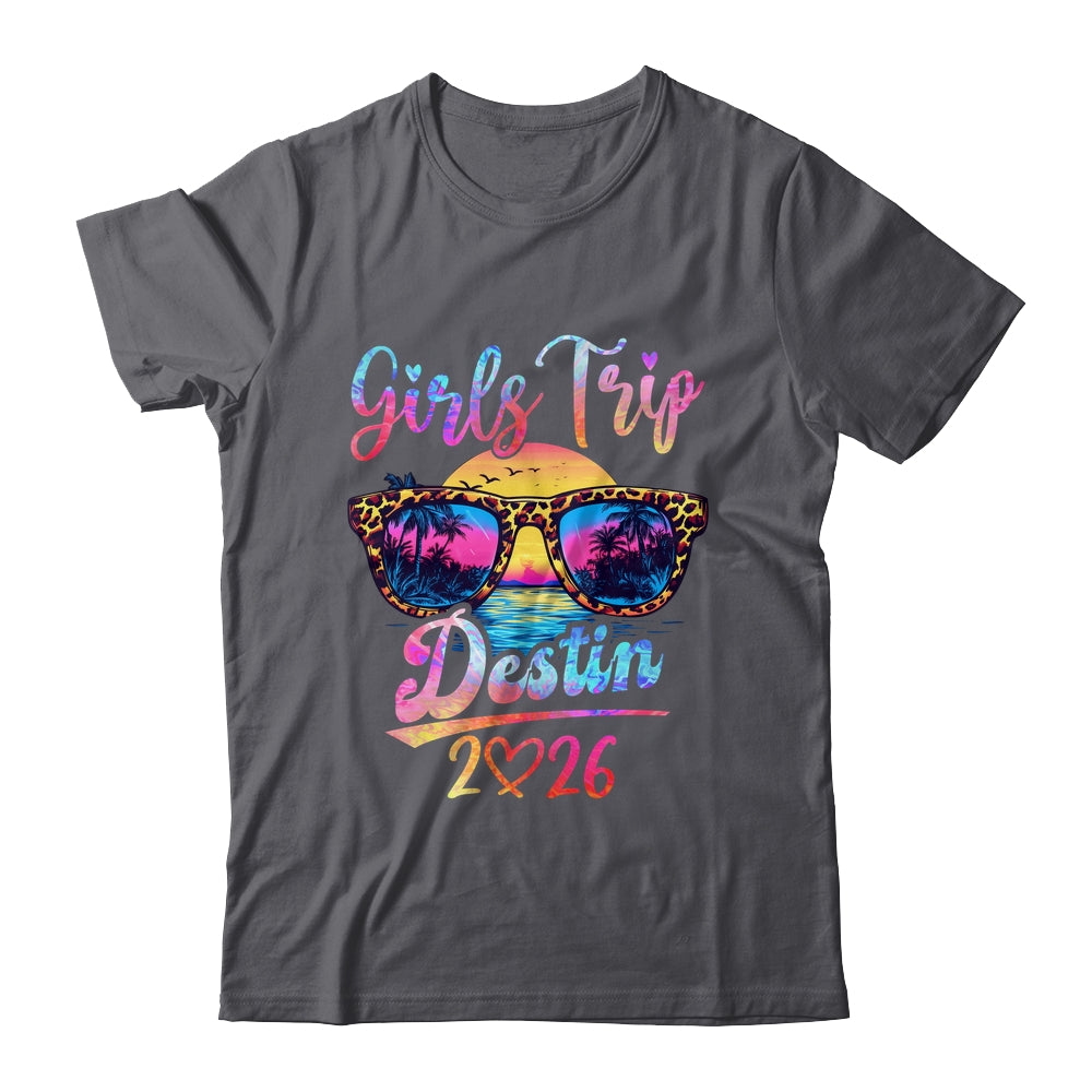 Girls Trip Destin 2026 Matching Summer Vacation Women Shirt & Tank Top | teecentury