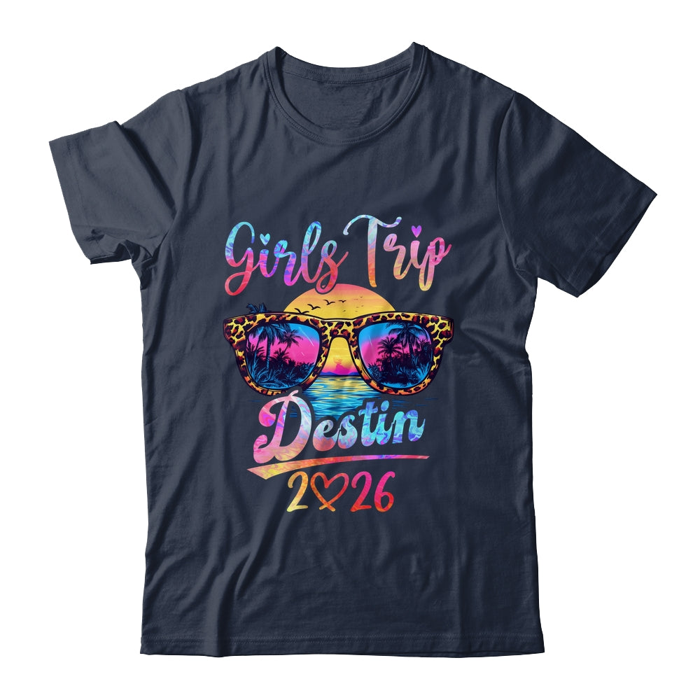 Girls Trip Destin 2026 Matching Summer Vacation Women Shirt & Tank Top | teecentury