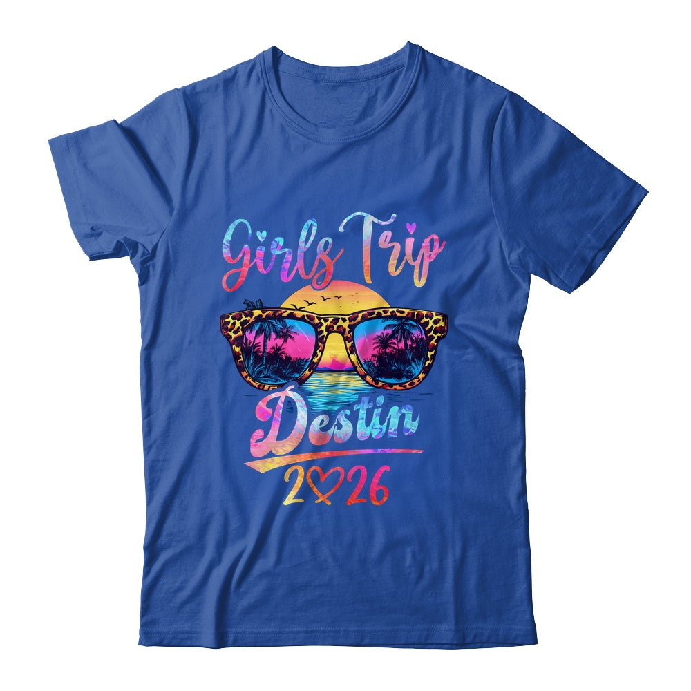 Girls Trip Destin 2026 Matching Summer Vacation Women Shirt & Tank Top | teecentury