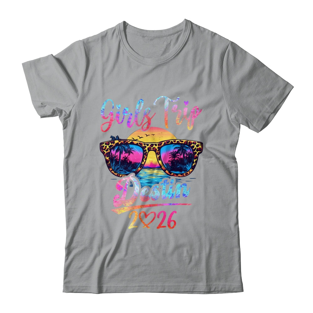 Girls Trip Destin 2026 Matching Summer Vacation Women Shirt & Tank Top | teecentury
