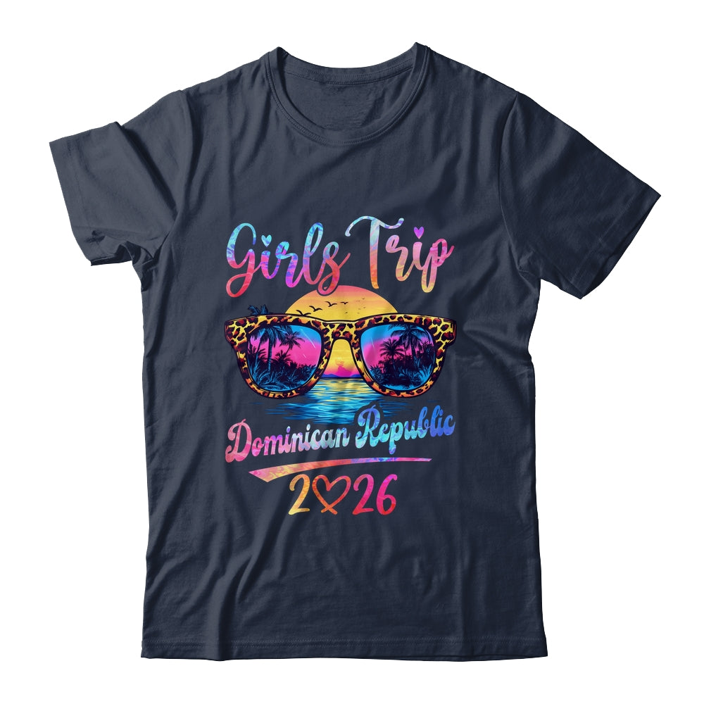 Girls Trip Dominican Republic 2026 Matching Summer Vacation Women Shirt & Tank Top | teecentury