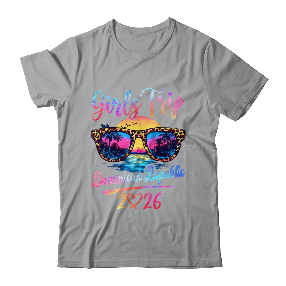 Girls Trip Dominican Republic 2026 Matching Summer Vacation Women Shirt & Tank Top | teecentury
