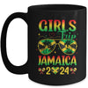 Girls Trip Jamaica 2024 Summer Vintage Beach Sisters Trip Mug | teecentury