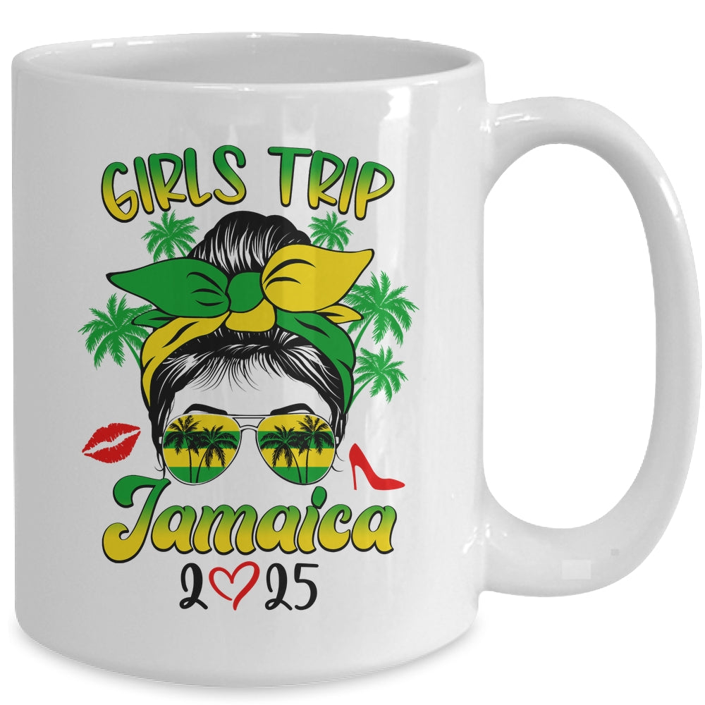 Girls Trip Jamaica 2025 For Womens Squad Summer Vacation Mug | teecentury