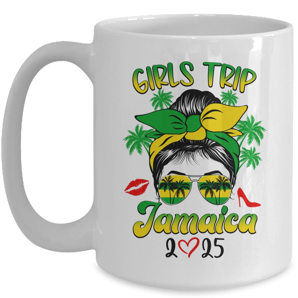 Girls Trip Jamaica 2025 For Womens Squad Summer Vacation Mug | teecentury