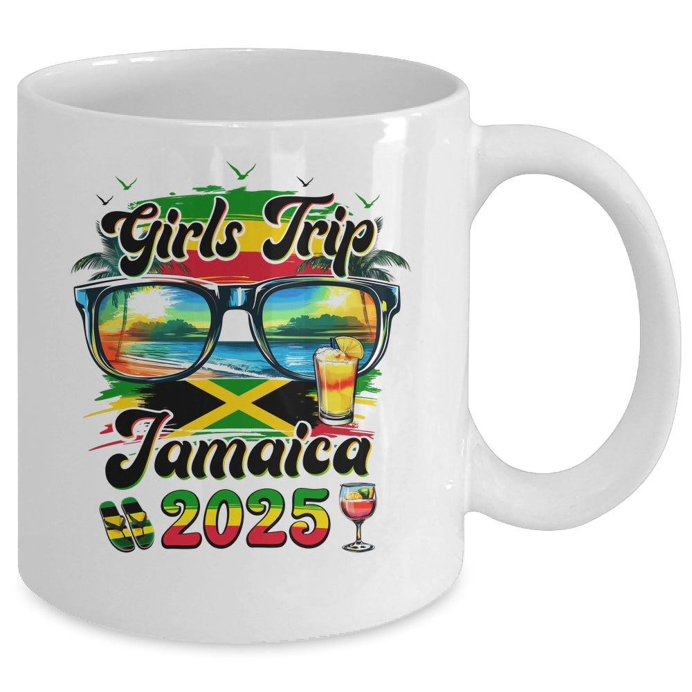 Girls Trip Jamaica 2025 Summer Vacation Matching Group Mug | teecentury
