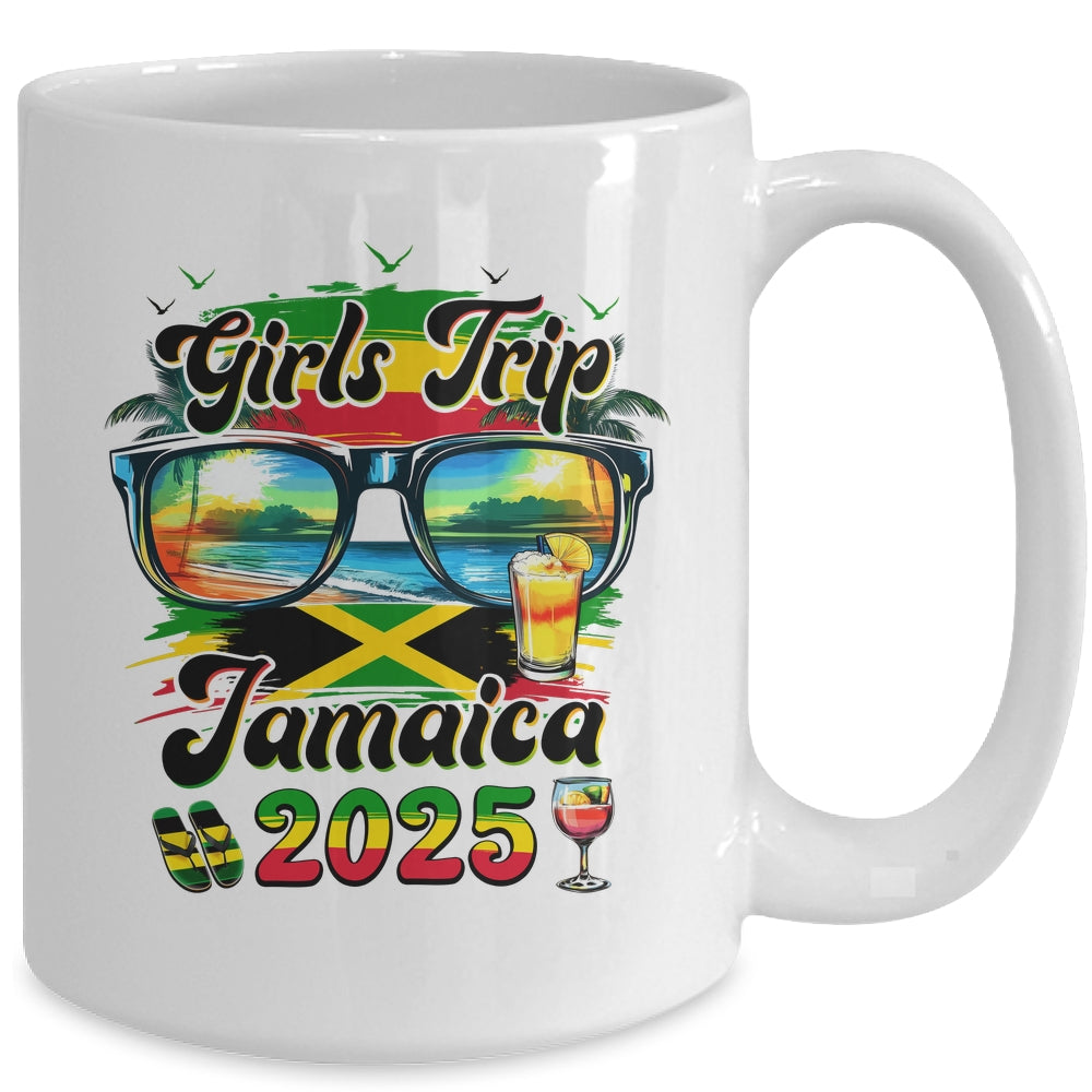 Girls Trip Jamaica 2025 Summer Vacation Matching Group Mug | teecentury
