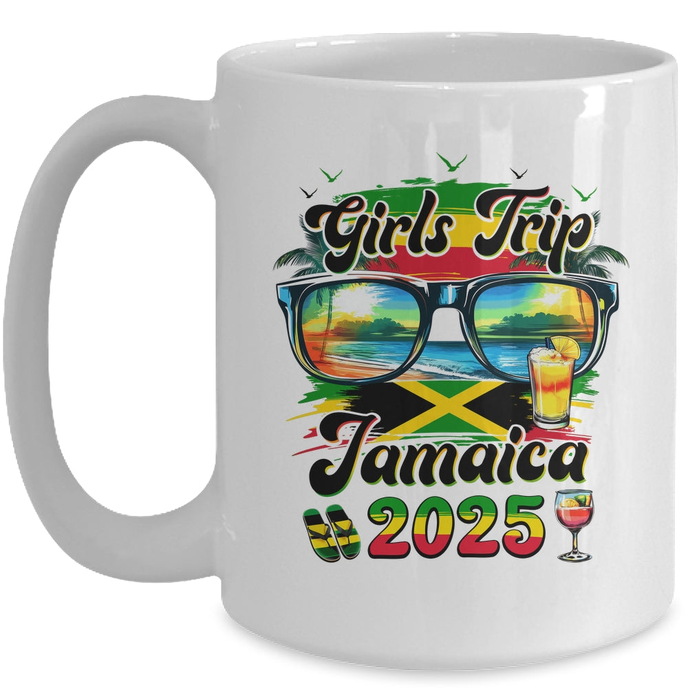 Girls Trip Jamaica 2025 Summer Vacation Matching Group Mug | teecentury