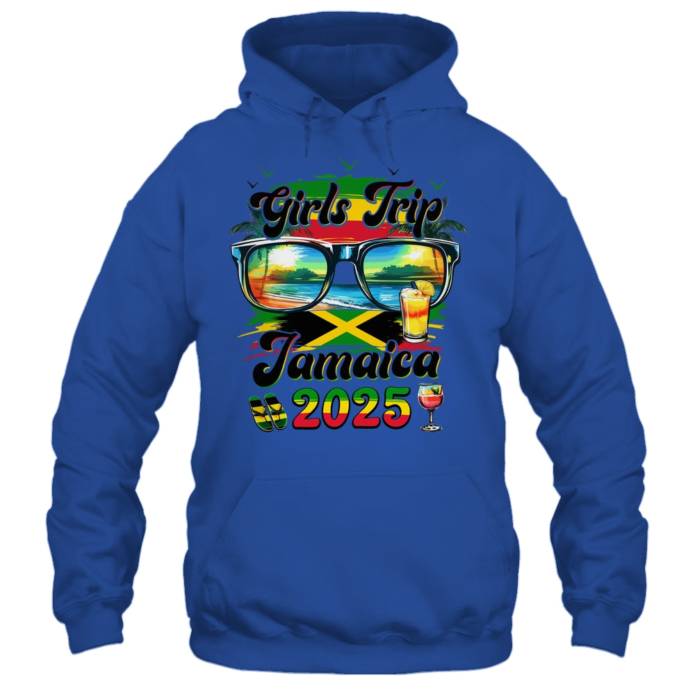 Girls Trip Jamaica 2025 Summer Vacation Matching Group Shirt & Tank Top | teecentury