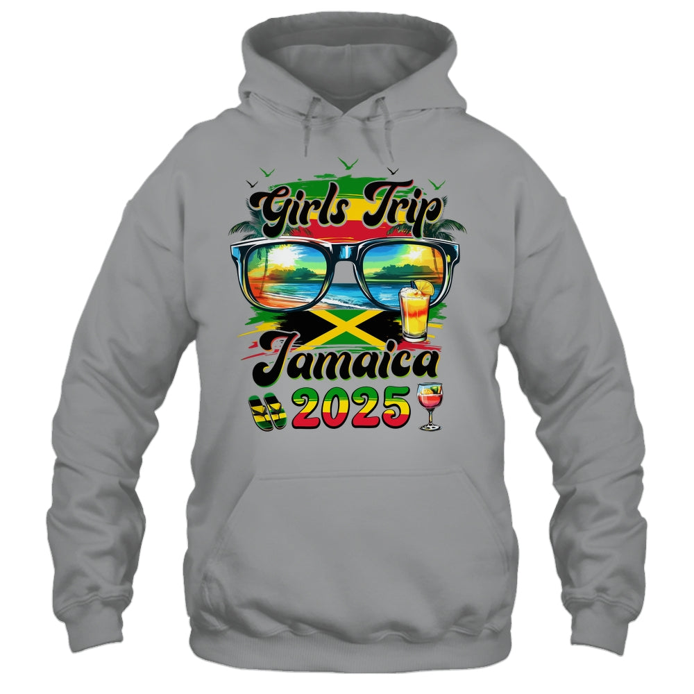 Girls Trip Jamaica 2025 Summer Vacation Matching Group Shirt & Tank Top | teecentury