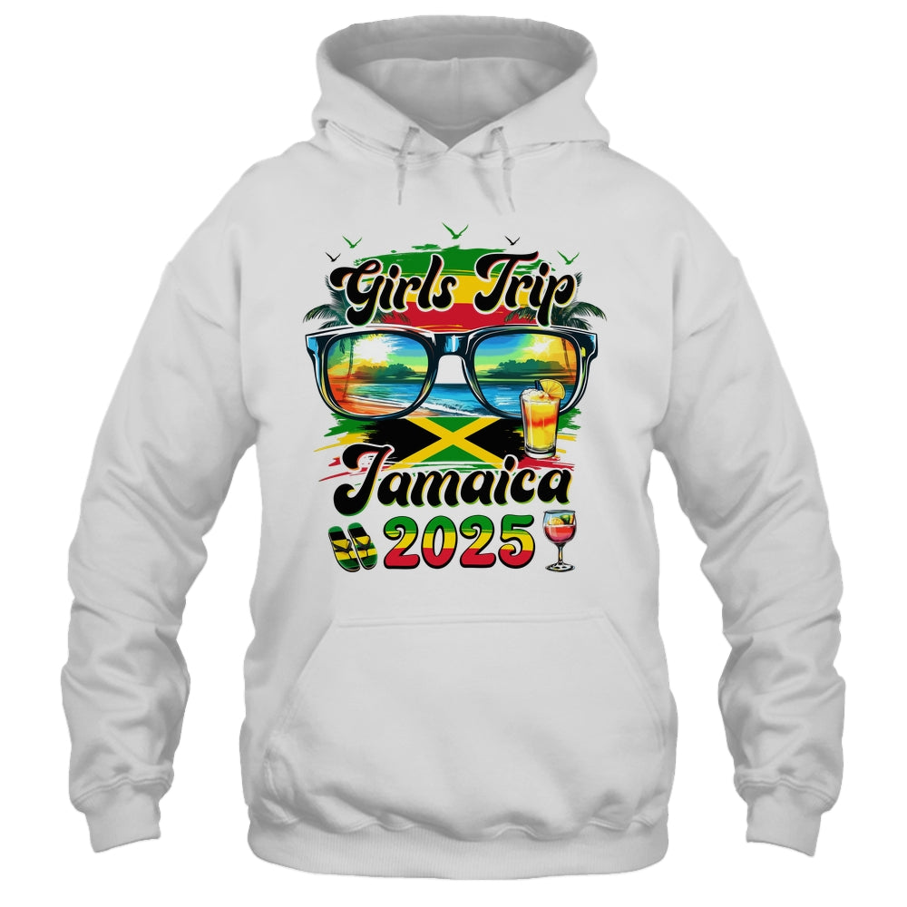 Girls Trip Jamaica 2025 Summer Vacation Matching Group Shirt & Tank Top | teecentury