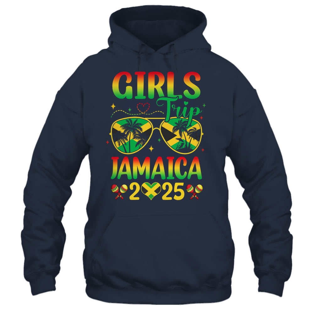 Girls Trip Jamaica 2025 Summer Vintage Beach Sisters Trip Shirt & Tank Top | teecentury