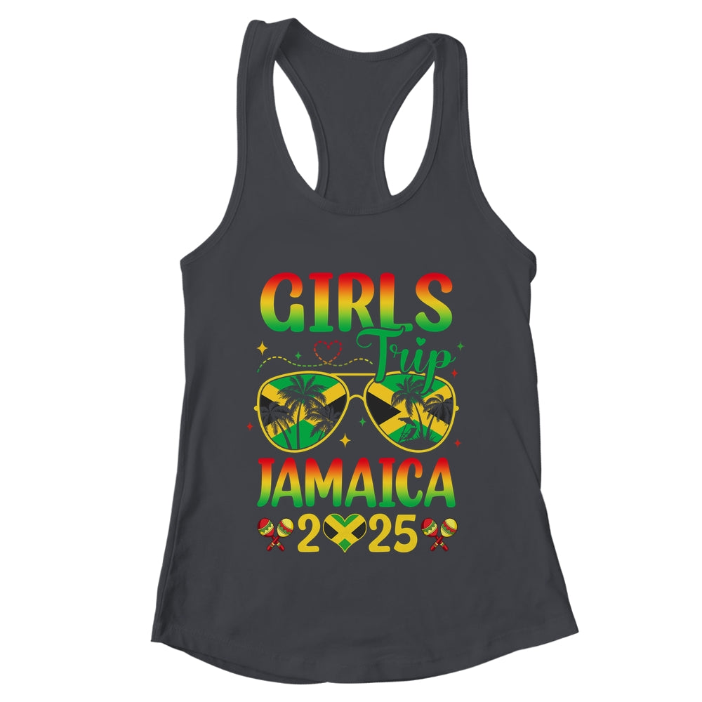 Girls Trip Jamaica 2025 Summer Vintage Beach Sisters Trip Shirt & Tank Top | teecentury