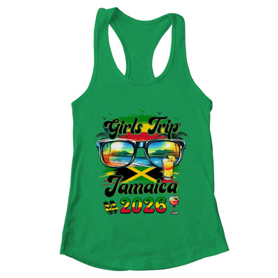 Girls Trip Jamaica 2026 Summer Vacation Matching Group Shirt & Tank Top | teecentury