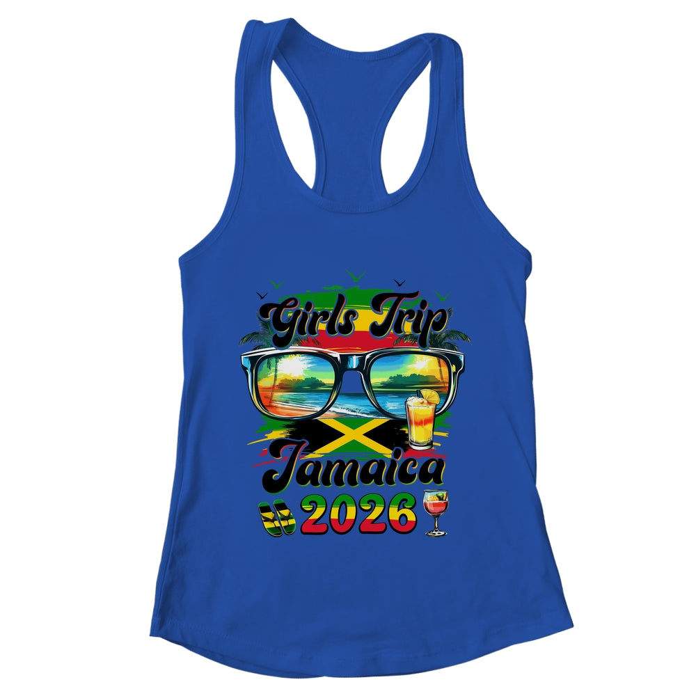 Girls Trip Jamaica 2026 Summer Vacation Matching Group Shirt & Tank Top | teecentury