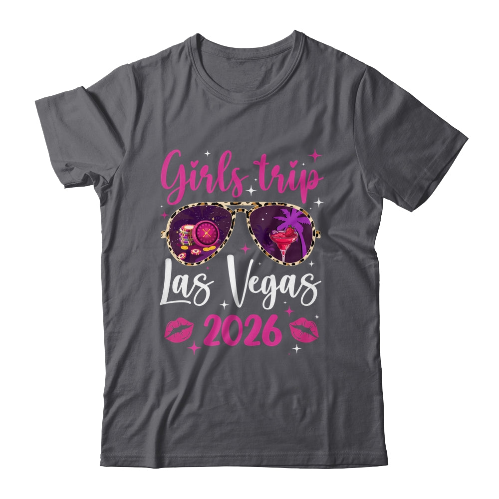 Girls Trip Las Vegas 2026 Nevada Vacation Birthday Trip Shirt & Tank Top | teecentury