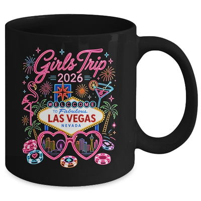 Girls Trip Las Vegas Vacation 2026 Besties Friends Matching Mug | teecentury