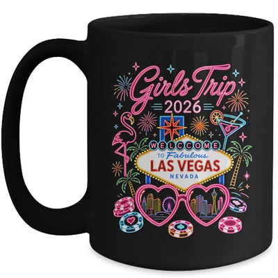Girls Trip Las Vegas Vacation 2026 Besties Friends Matching Mug | teecentury