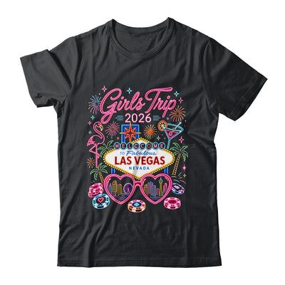 Girls Trip Las Vegas Vacation 2026 Besties Friends Matching Shirt & Tank Top | teecentury