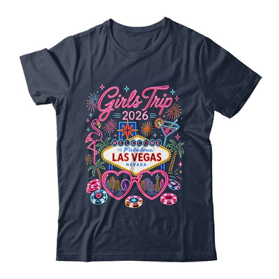 Girls Trip Las Vegas Vacation 2026 Besties Friends Matching Shirt & Tank Top | teecentury