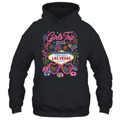 Girls Trip Las Vegas Vacation 2026 Besties Friends Matching Shirt & Tank Top | teecentury