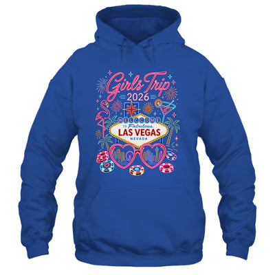 Girls Trip Las Vegas Vacation 2026 Besties Friends Matching Shirt & Tank Top | teecentury