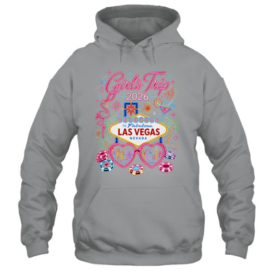 Girls Trip Las Vegas Vacation 2026 Besties Friends Matching Shirt & Tank Top | teecentury