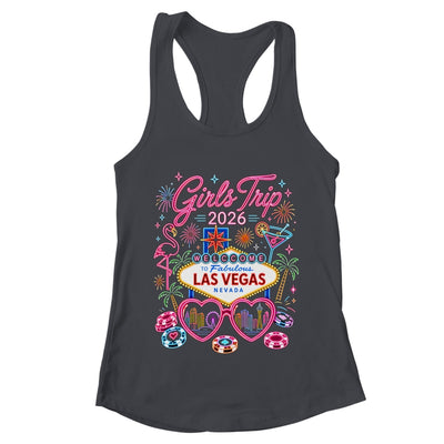 Girls Trip Las Vegas Vacation 2026 Besties Friends Matching Shirt & Tank Top | teecentury
