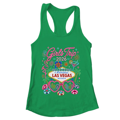 Girls Trip Las Vegas Vacation 2026 Besties Friends Matching Shirt & Tank Top | teecentury