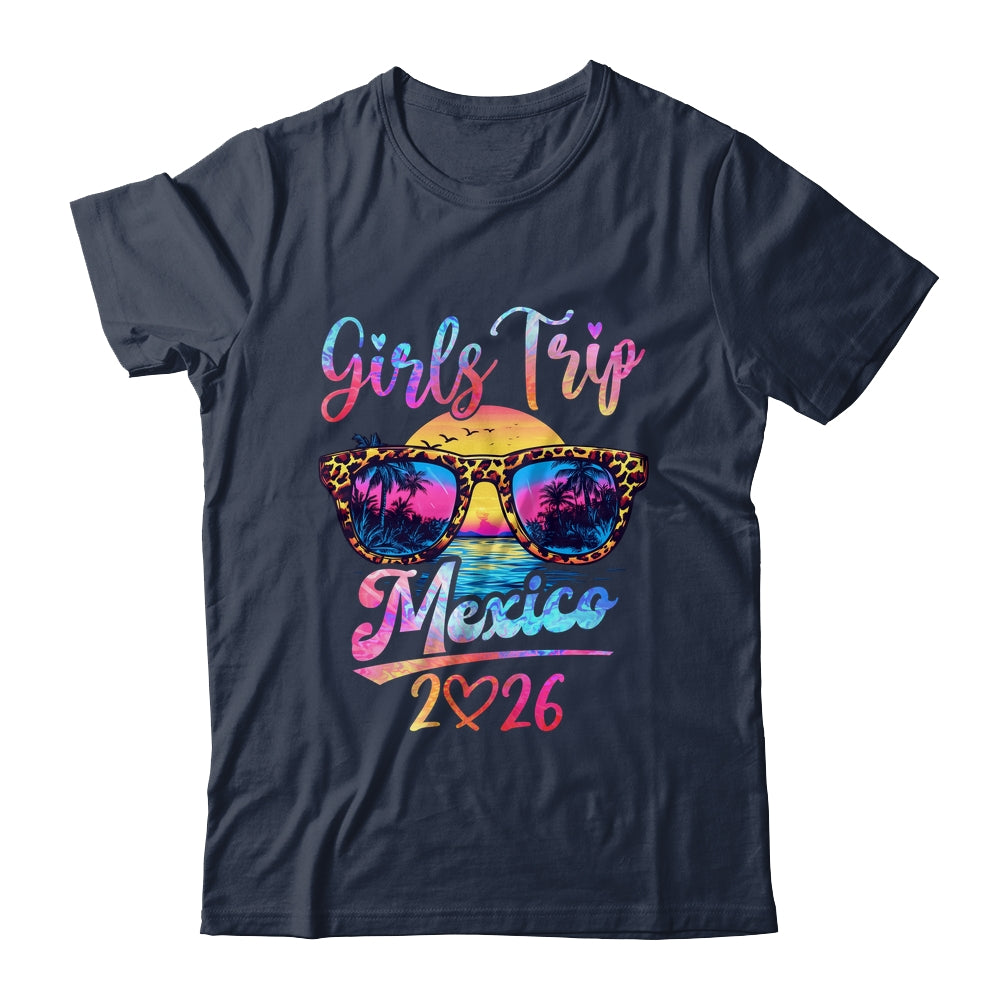 Girls Trip Mexico 2026 Matching Summer Vacation Women Shirt & Tank Top | teecentury