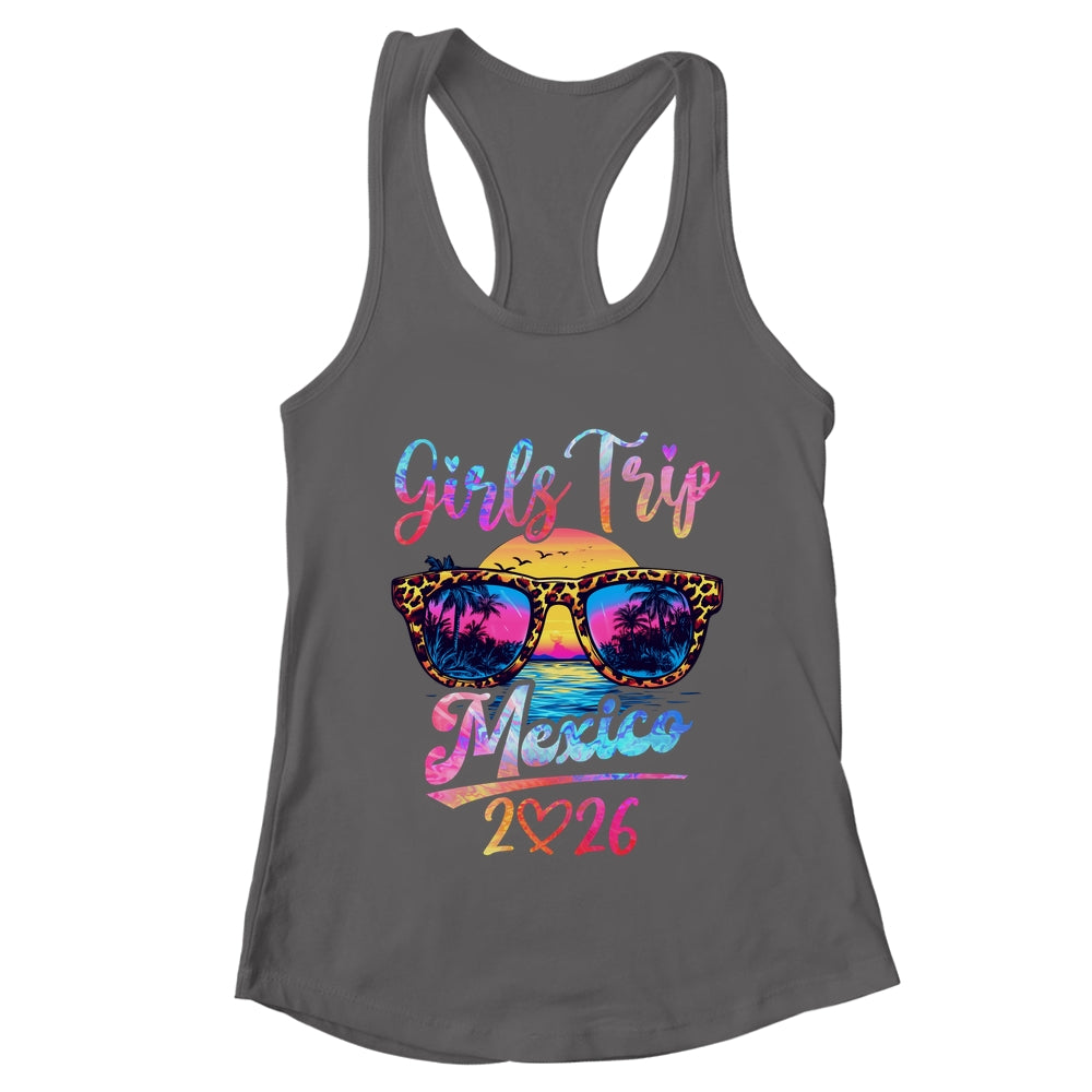 Girls Trip Mexico 2026 Matching Summer Vacation Women Shirt & Tank Top | teecentury
