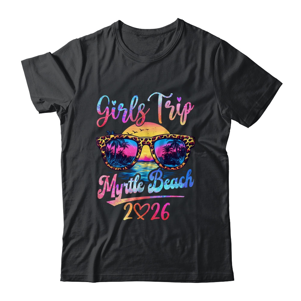 Girls Trip Myrtle Beach 2026 Matching Summer Vacation Women Shirt & Tank Top | teecentury