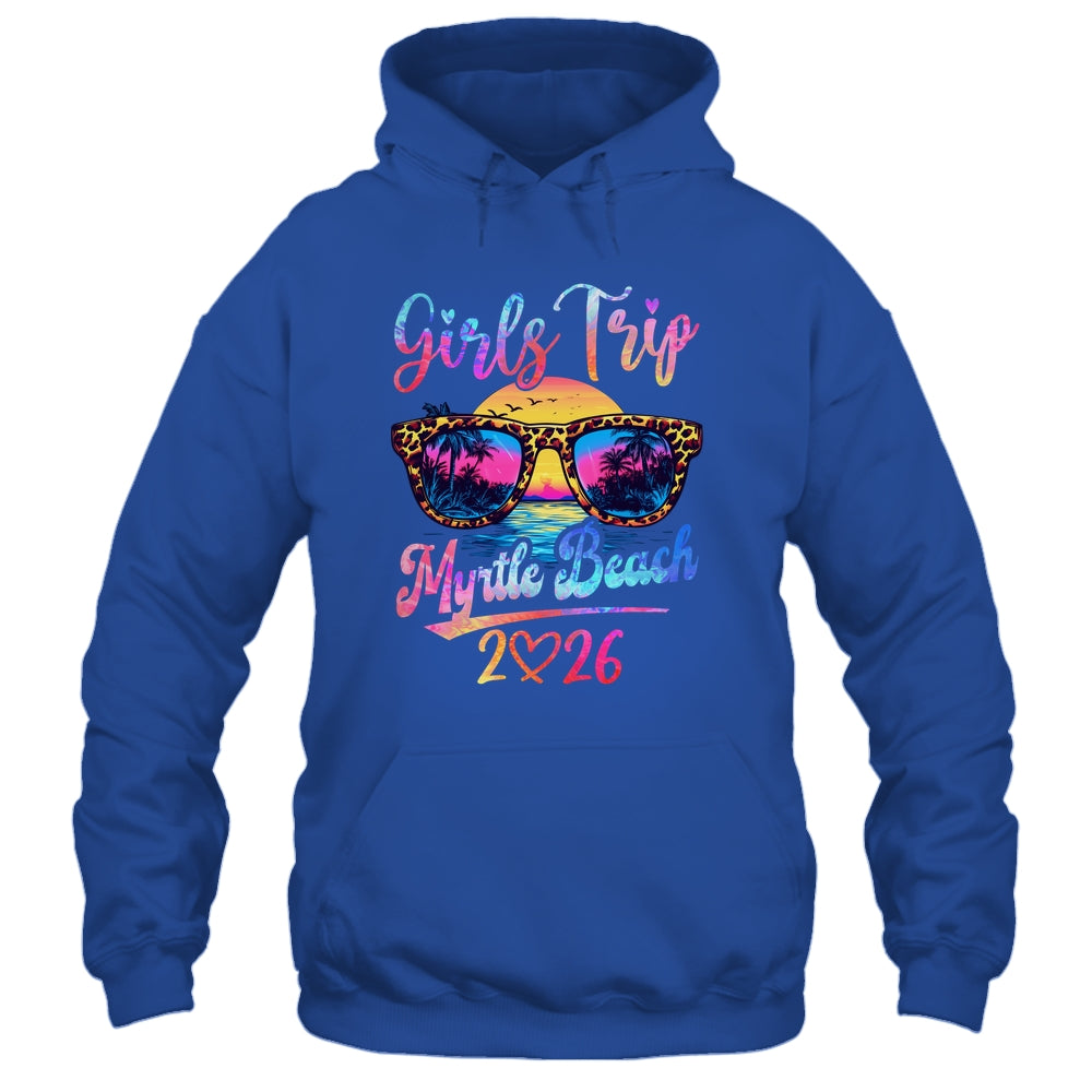 Girls Trip Myrtle Beach 2026 Matching Summer Vacation Women Shirt & Tank Top | teecentury