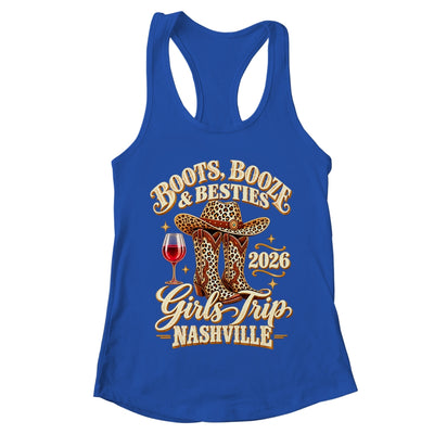 Girls Trip Nashville 2026 Weekend Boots Booze Besties Shirt & Tank Top | teecentury