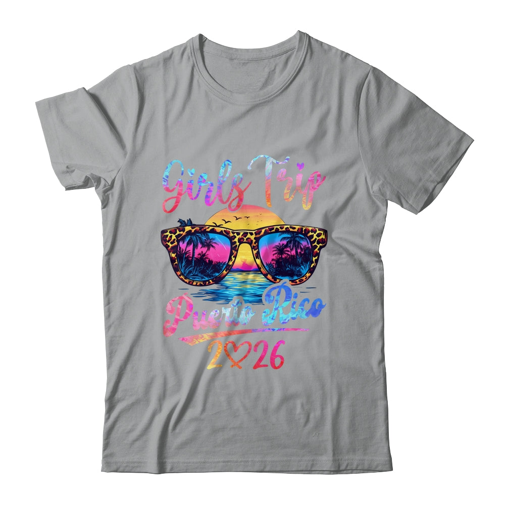 Girls Trip Puerto Rico 2026 Matching Summer Vacation Women Shirt & Tank Top | teecentury