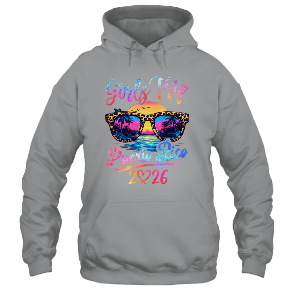 Girls Trip Puerto Rico 2026 Matching Summer Vacation Women Shirt & Tank Top | teecentury